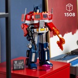 LEGO ICONS Optimus Prime, Juegos de construcción Juego de construcción, 18 año(s), Plástico, 1508 pieza(s), 1,68 kg