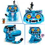 LEGO KPop Demon Hunters El Tigre Derpy y la Urraca Sussie, Juegos de construcción 