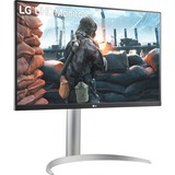 LG 27UP650P-W, Monitor LED plateado