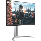 LG 27UP650P-W, Monitor LED plateado