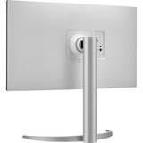 LG 27UP650P-W, Monitor LED plateado