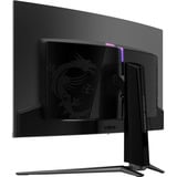 MSI MPG 321CURXDE QD-OLED pantalla para PC 80 cm (31.5") 3840 x 2160 Pixeles 4K Ultra HD Negro, Monitor de gaming negro, 80 cm (31.5"), 3840 x 2160 Pixeles, 4K Ultra HD, QD-OLED, 0,05 ms, Negro