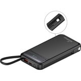 MediaRange Powerbank 10.000mAh, Banco de potencia negro