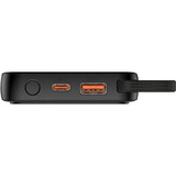 MediaRange Powerbank 10.000mAh, Banco de potencia negro