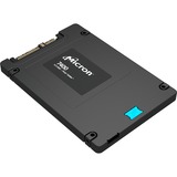 Micron 7400 PRO 2.5" 7680 GB PCI Express 4.0 3D TLC NVMe, Unidad de estado sólido negro, 7680 GB, 2.5", 6600 MB/s