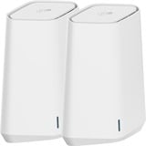 Netgear Orbi Pro WiFi 6 Mini AX1800 System 2-Pack (SXK30) Doble banda (2,4 GHz / 5 GHz) Wi-Fi 6 (802.11ax) Blanco 7 Interno, Punto de acceso Blanco, Interno, Poder, 250 m², Doble banda (2,4 GHz / 5 GHz), Wi-Fi 6 (802.11ax)