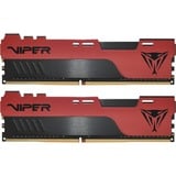 Patriot PVE2416G266C6K módulo de memoria 16 GB 2 x 8 GB DDR4 2666 MHz, Memoria RAM rojo/Negro, 16 GB, 2 x 8 GB, DDR4, 2666 MHz, 288-pin DIMM