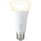 Philips HUE Pack de 1 A67 E27, Lámpara LED Philips Hue White Pack de 1 A67 E27, Bombilla inteligente, Blanco, Bluetooth/Zigbee, LED integrado, E27, Blanco cálido
