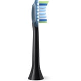 Philips Sonicare C3 Premium Defensa contra la Placa HX9042/88, pack de 2, Cabezal de cepillo negro