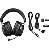 PowerColor 2U1-G000042000, Auriculares para gaming negro