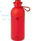 Room Copenhagen Botella de agua LEGO 0,5 litros rojo/Transparente