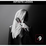 Rowenta Infinite Looks CF422L Rizador de pelo Caliente Negro, Rosa 48 W Rizador de pelo, Caliente, Barra de desplazamiento, 60 s, 60 s, Negro, Rosa