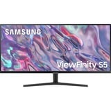Samsung S50GC pantalla para PC 86,4 cm (34") 3440 x 1440 Pixeles UltraWide Quad HD LCD Negro, Monitor LED negro, 86,4 cm (34"), 3440 x 1440 Pixeles, UltraWide Quad HD, LCD, 5 ms, Negro