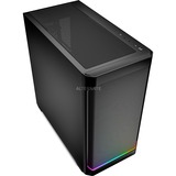 Sharkoon MK4 RGB Strip, Cajas de torre negro