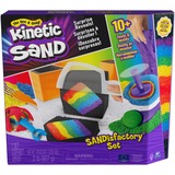 Spin Master Kinetic Sand Sandisfactory 907g, Juego de arena azul, Kinetic Sand Sandisfactory, juego con 907 g de de color y negra, incluye más de 10 herramientas, hecha con arena natural, Multicolor, 3 año(s), Niño/niña