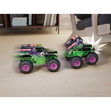 Spin Master Monster Jam, Smash & Bash Grave Digger oficial, vehículo para interiores y exteriores por control remoto, camión monstruo reparable a escala 1:15, juguetes para niños y niñas a partir de 4 años, Radiocontrol Monster Jam , Smash & Bash Grave Digger oficial, vehículo para interiores y exteriores por control remoto, camión monstruo reparable a escala 1:15, juguetes para niños y niñas a partir de 4 años, Monster truck, 4 año(s), Plástico, Negro, Verde
