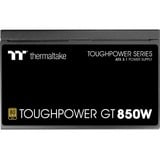 Thermaltake Toughpower GT 850W, Fuente de alimentación de PC negro