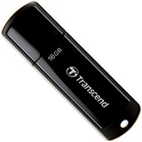Transcend JetFlash 700, Lápiz USB negro brillante, 16 GB, USB tipo A, 3.2 Gen 1 (3.1 Gen 1), Tapa, 8,5 g, Negro