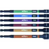 Wiha 47035, Llave de tubo negro/Multi color