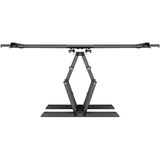 goobay 49746 soporte para TV 2,16 m (85") Negro, Soporte de pared negro, 127 cm (50"), 2,16 m (85"), 300 x 200 mm, 800 x 400 mm, -15 - 15°, Negro