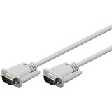 goobay CAK VGA 500 15M/15M 5m cable VGA VGA (D-Sub) gris, 5 m, VGA (D-Sub), VGA (D-Sub), Macho/Macho