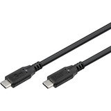 goobay Cable USB4 Gen 3x2, conector USB-C > conector USB-C, 40Gbit/s negro