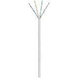 goobay Cable de red Cat.5e, U/UTP gris