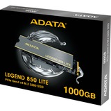 ADATA LEGEND 850 LITE 1 TB, Unidad de estado sólido gris oscuro/Dorado