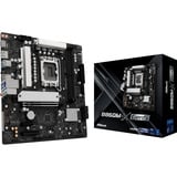 ASRock B860M-X GEN 5, Placa base negro/Plateado