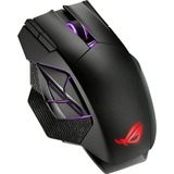 ASUS ROG Spatha X ratón mano derecha RF Wireless + USB Type-A Óptico 19000 DPI, Ratones para gaming negro, mano derecha, Óptico, RF Wireless + USB Type-A, 19000 DPI, Negro