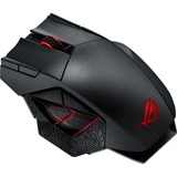 ASUS ROG Spatha X ratón mano derecha RF Wireless + USB Type-A Óptico 19000 DPI, Ratones para gaming negro, mano derecha, Óptico, RF Wireless + USB Type-A, 19000 DPI, Negro