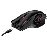 ASUS ROG Spatha X ratón mano derecha RF Wireless + USB Type-A Óptico 19000 DPI, Ratones para gaming negro, mano derecha, Óptico, RF Wireless + USB Type-A, 19000 DPI, Negro