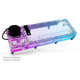 Alphacool Depósito plano Core 360 derecho, Depósito de expansión transparente