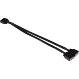 Alphacool Divisor en Y aRGB 3 pines a 2x 3 pines, 15 cm, Cable Y negro