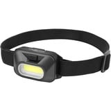 Ansmann Linterna frontal HD120B, Luz de LED negro