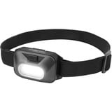 Ansmann Linterna frontal HD120B, Luz de LED negro