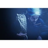 Ansmann Linterna frontal HD120B, Luz de LED negro