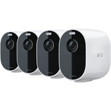 Arlo Essential Spotlight Caja Cámara de seguridad IP Interior y exterior Techo/pared, Cámara de vigilancia blanco/Negro, Cámara de seguridad IP, Interior y exterior, Inalámbrico, FCC, IC, CE, Techo/pared, Blanco