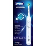 Braun Genius X 80354126 cepillo eléctrico para dientes Adulto Cepillo de dientes oscilante Blanco, Cepillo de dientes eléctrico blanco, Adulto, Cepillo de dientes oscilante, Cuidados diarios, Cuidado de las encías, Sensible, Blanqueador, Blanco, 2 min, Alemania