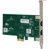 Broadcom BCM5720-2P Interno Ethernet 1000 Mbit/s, Adaptador de red Interno, Alámbrico, PCI Express, Ethernet, 1000 Mbit/s, Verde