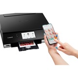 Canon PIXMA TS8350a Inyección de tinta A4 4800 x 1200 DPI Wifi, Impresora multifuncional negro, Inyección de tinta, Impresión a color, 4800 x 1200 DPI, A4, Impresión directa, Negro