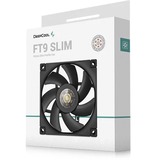 DeepCool FT9 Slim 92x92x15, Ventilador negro