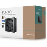 DeepCool R-PL650D-FC0B-EU-V2, Fuente de alimentación de PC negro
