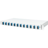 Digitus Caja de empalme LWL, equipada, 12x SC DX, OS2, Caja de fíbra óptica 