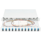 Digitus Caja de empalme LWL, equipada, 12x SC DX, OS2, Caja de fíbra óptica 
