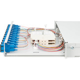Digitus Caja de empalme LWL, equipada, 12x SC DX, OS2, Caja de fíbra óptica 