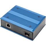 Digitus Convertidor de medios 10/100/1000Base-TX PoE a 1000Base-FX 