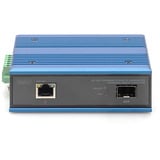 Digitus Convertidor de medios 10/100/1000Base-TX PoE a 1000Base-FX 