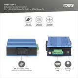 Digitus Convertidor de medios 10/100/1000Base-TX PoE a 1000Base-FX 