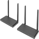 Digitus Set extensor KVM HDMI inalámbrico, Alargador de HDMI negro